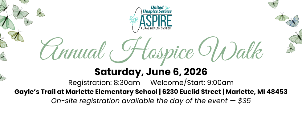 United Hospice Service Annual Spring Walk